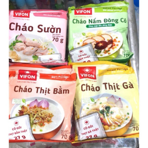 Thùng 50 gói cháo nấm đông cô Vifon 70g