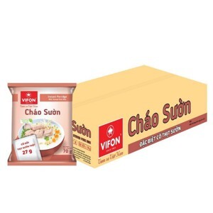 Thùng 50 gói cháo sườn Vifon 70g