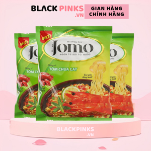 Thùng 6 lốc mì Jomo vị tôm chua cay 80g
