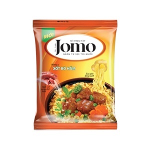 Thùng 6 lốc mì Jomo vị xốt bò hầm 78g