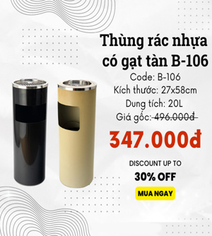 Thùng B 20L không nắp