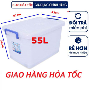 Thùng bánh xe Duy Tân 55 Lít