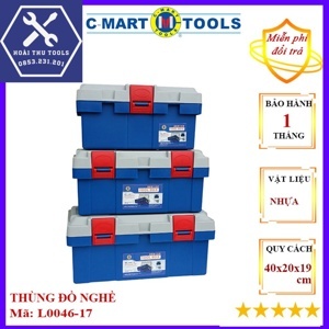 Thùng đồ nghề nhựa C-Mart L0046-17