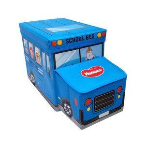 Thùng đựng đồ chơi dạng ghế hộp hình SchoolBus (FunnyBird)