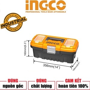 Thùng đựng đồ nghề khóa kim loại Ingco PBX1402