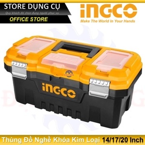 Thùng đựng đồ nghề khóa kim loại Ingco PBX1402