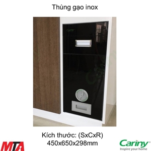 Thùng đựng gạo Cariny Galito TGK-301