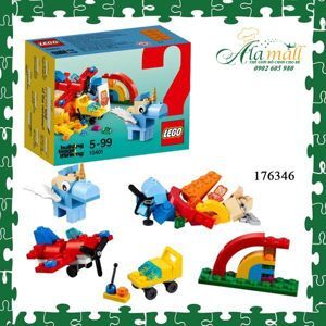 Thùng gạch cầu vồng vui nhộn LEGO Brandcampaign 10401