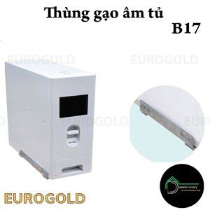 Thùng gạo âm tủ Eurogold B17