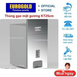 Thùng gạo âm tủ Eurogold B25