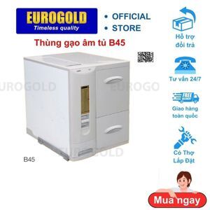 Thùng gạo âm tủ Eurogold B45