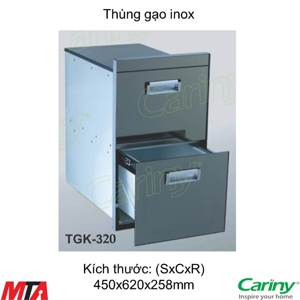 Thùng gạo Cariny TGK-320