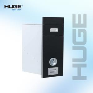 Thùng gạo mặt gương đen Huge H-GD300