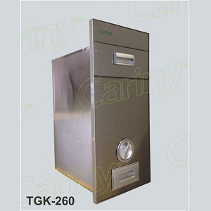 Thùng gạo mặt kính trắng Cariny TGK 300