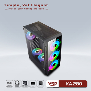 Thùng máy case VSPTECH Gaming Helios KA-280
