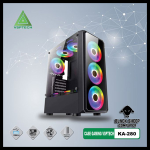 Thùng máy case VSPTECH Gaming Helios KA-280