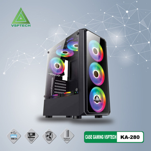 Thùng máy case VSPTECH Gaming Helios KA-280