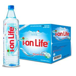 Thùng nước khoáng I-on Life - 1.25 lít, 12 chai