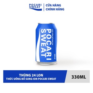 Thùng nước khoáng i-on Pocari Sweat - 500ml, 24 chai