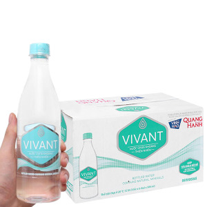 Thùng nước khoáng thiên nhiên Vivant - 500ml, 24 chai