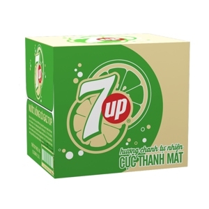 Thùng nước ngọt 7up Chanh 12 lon