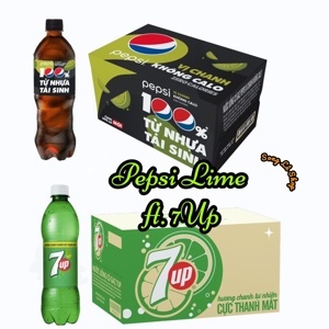 Thùng nước ngọt 7up Chanh 12 lon