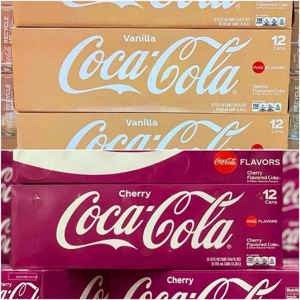 Thùng nước ngọt Coca Cola Vanila 12 lon