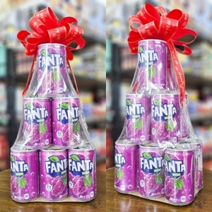 Thùng nước ngọt Fanta Nho 12 lon