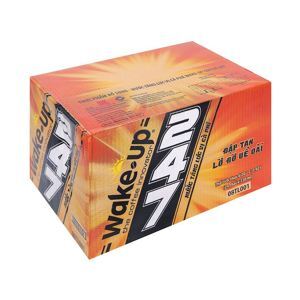 Thùng nước tăng lực Wake-up 247 - 330ml, 24 chai