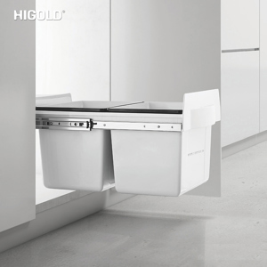 Thùng rác 2 ngăn âm tủ bếp Higold 307013