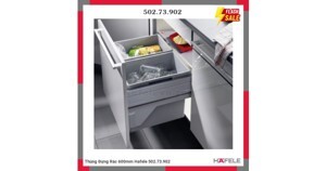 Thùng rác có ray kéo Hafele 502.73.902