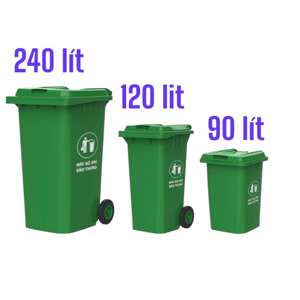 Thùng rác công cộng 120 Lít