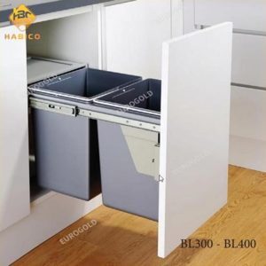 Thùng rác đôi Eurogold BL-300