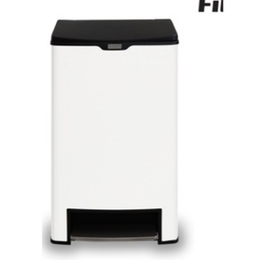 Thùng rác Fitis inox Mega đạp SPL2-903 40 lít