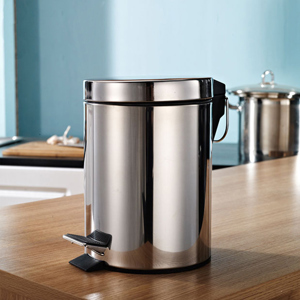 Thùng rác inox đạp chân HC1270 - 8L