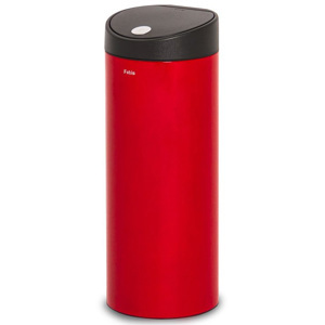 Thùng rác inox nhấn tròn lớn Fitis RTL1-906, 15 lít