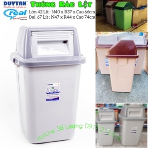 Thùng rác lật Đại Duy Tân