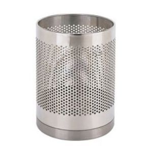 Thùng rác miệng inox tròn không nắp