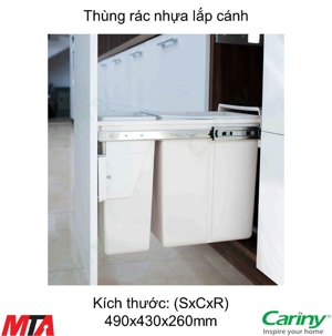 Thùng rác nhựa Cariny TR-21B