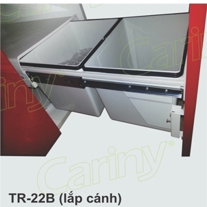 Thùng rác nhựa Cariny TR 22B, 2 ngăn