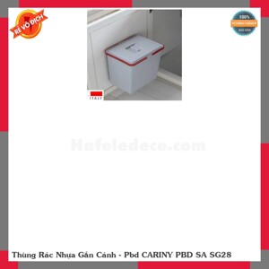 Thùng rác nhựa gắn cánh Cariny PBD SA SG28