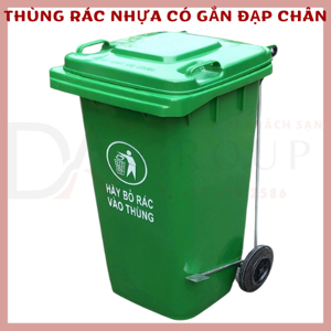 Thùng rác nhựa HDPE 240L