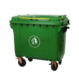 Thùng rác nhựa HDPE 660L