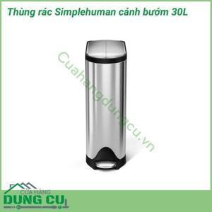 Thùng rác SimpleHuman cánh bướm - 30 lít