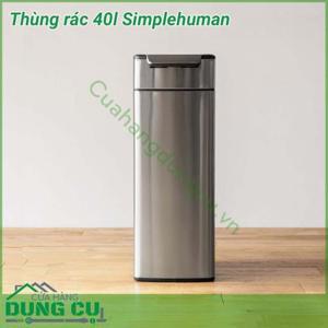 Thùng rác SimpleHuman - 40 lít