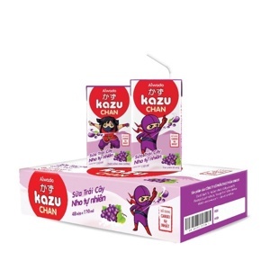 Thùng sữa bột pha sẵn Kazu Miễn Dịch Gold 110ml - 48 hộp (cho bé trên 12 tháng tuổi)