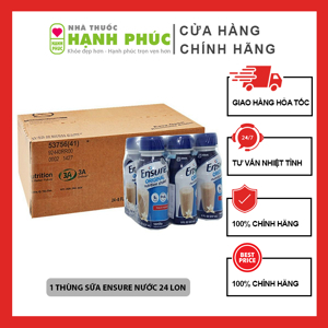 Thùng sữa Ensure Gold Vigor - 237ml, 24 chai