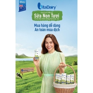 Thùng sữa non tươi VitaDairy Colos Fresh Milk 180ml (24 hộp)