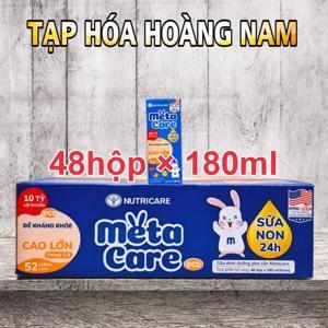 Thùng sữa nước pha sẵn Nutricare Metacare ECO 110ml x 48 hộp