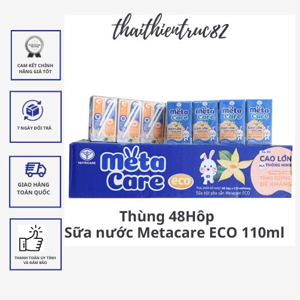 Thùng sữa nước pha sẵn Nutricare Metacare ECO 110ml x 48 hộp